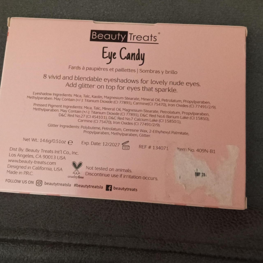 Eye Candy Eyeshadow Palette Vibrant Colors - Picture 3 of 3